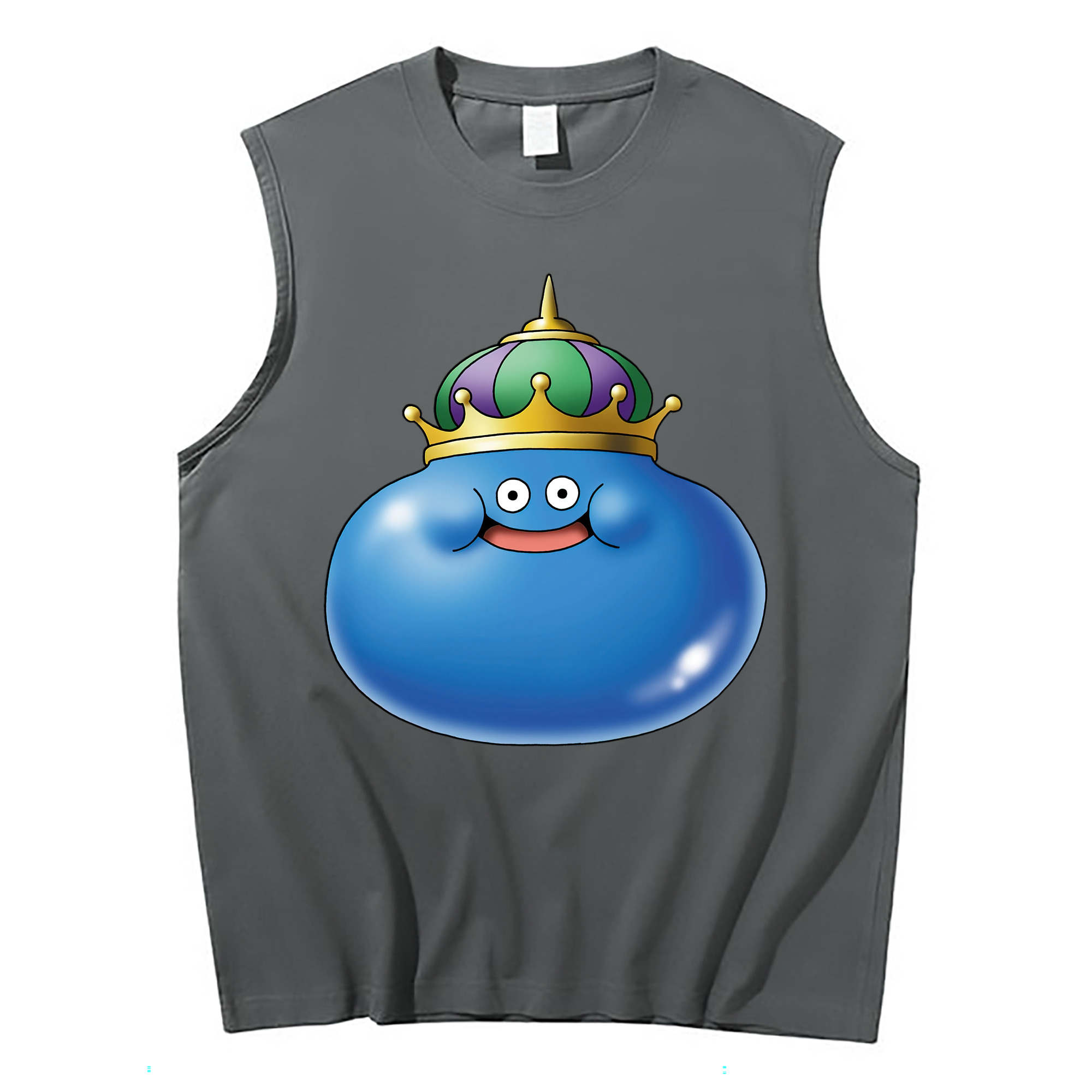 （画像用） ドラゴンクエスト Doragon Kuesuto Dragon Quest コットン100％タンクトップ（フロントプリント）